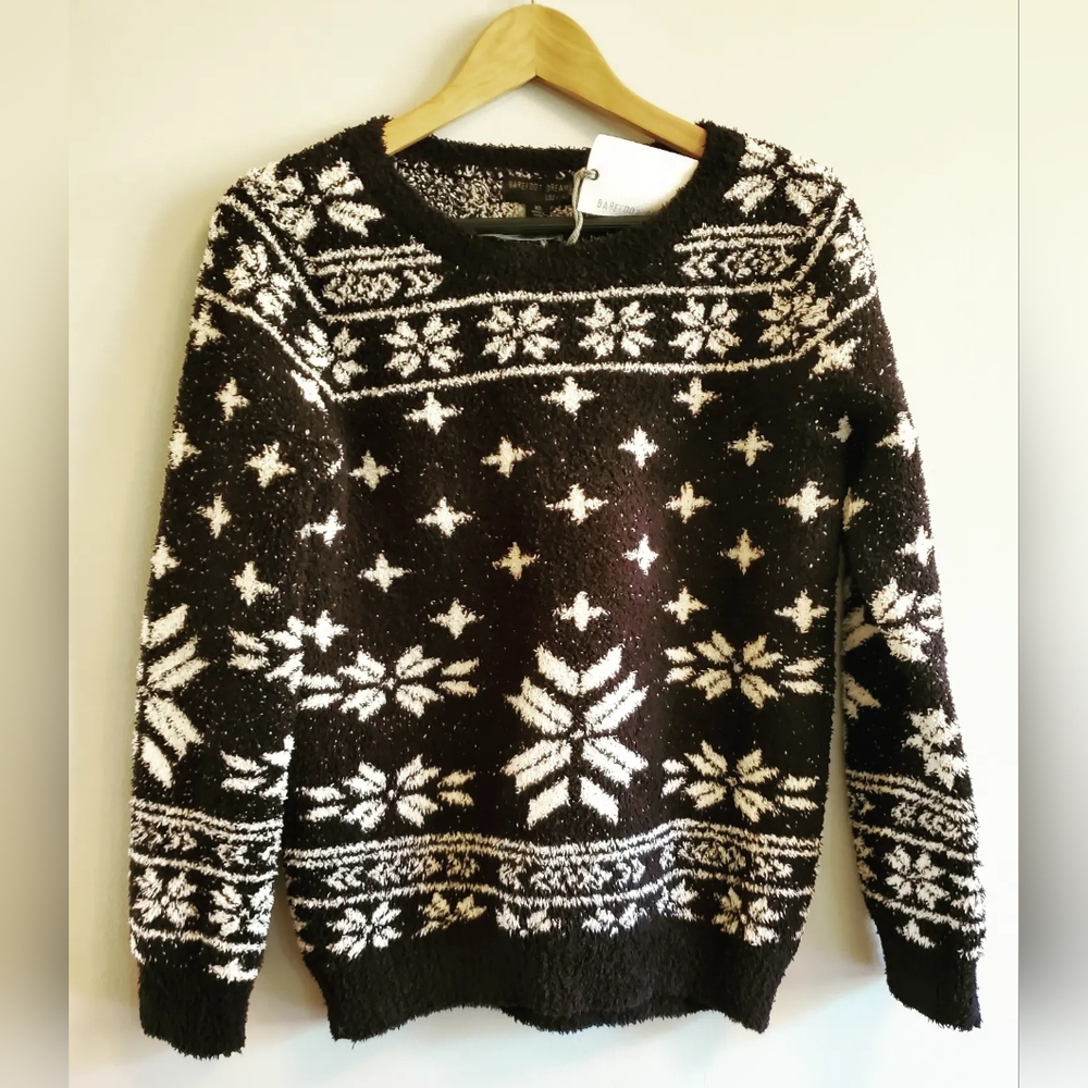 BAREFOOT DREAMS FAIR ISLE SWEATER